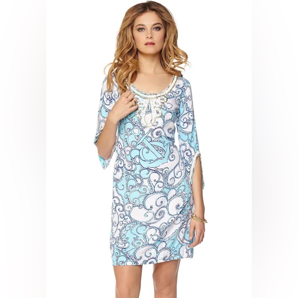 Lilly Pulitzer Beaded Tunic Dress - Size XS